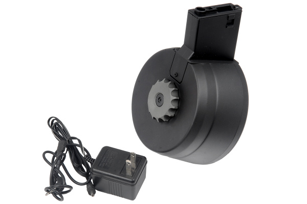 A&K M4 2000 rd. AEG Electric Drum Magazine ( Black )
