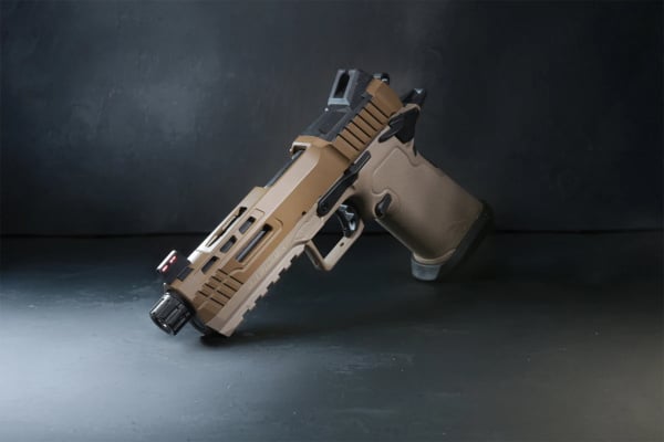 Kizuna Works Basilisk BSK43 GBB Airsoft Pistol (FDE)