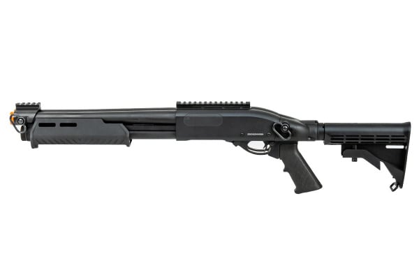 JAG Arms Double Barrel Scattergun Gas Airsoft Shotgun ( Black )