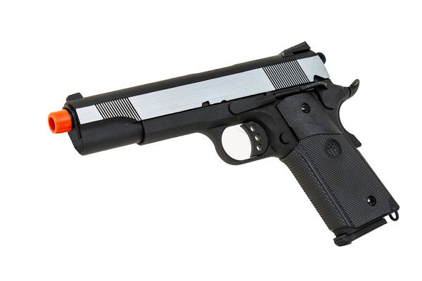 KLI KR 1911 5" Gas Airsoft Pistol ( Two Tone )
