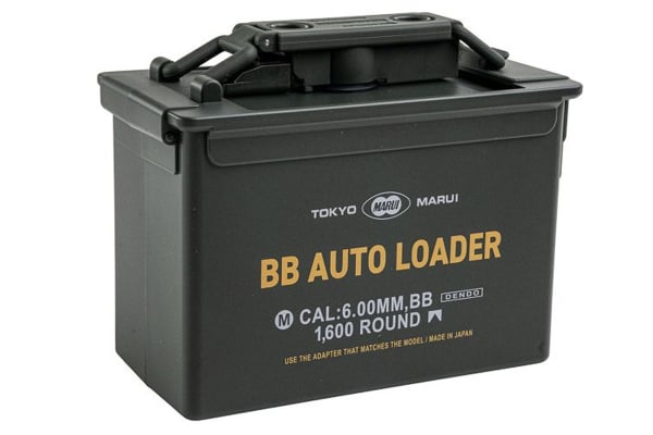 Tokyo Marui BB Auto Loader 1600 Round Electric Speed Loader with Adapters