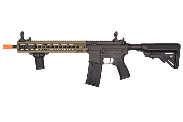 Lancer Tactical SMR Black Jack M4 Carbine AEG Airsoft Rifle OEM by Dytac ( Dark Earth )