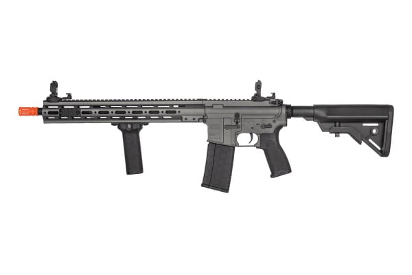 Lancer Tactical SMR Bravo Black Jack Strategic MK1 M4 Carbine AEG Airsoft Rifle OEM by Dytac ( Grey )