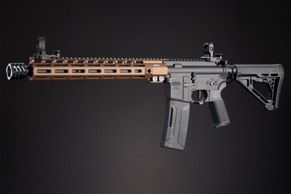 MAYO GANG MGC4 MK2 FULL METAL M4 AEG W/ ETU AIRSOFT RIFLE (BLACK & BRONZE) MAYO GANG MGC4 MK2 FULL METAL M4 AEG W/ ETU AIRSOFT RIFLE (BLACK & BRONZE)