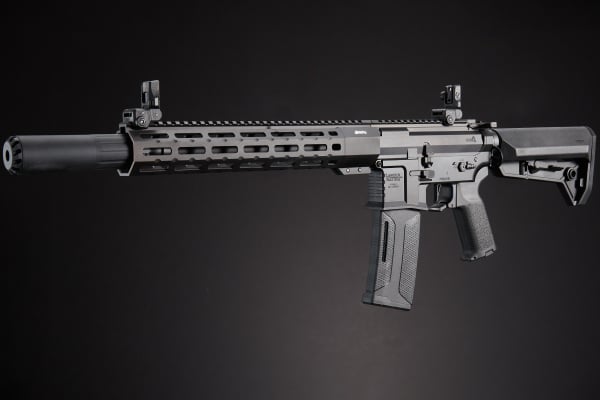 MAYO GANG MGC4 MK3 12" FULL METAL M4 AEG W/ ETU AIRSOFT RIFLE (BLACK)