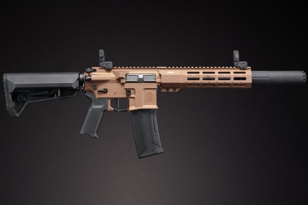 MAYO GANG MGC4 MK3 FULL METAL M4 AEG W/ ETU AIRSOFT RIFLE (BRONZE)