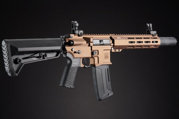 MAYO GANG MGC4 MK3 FULL METAL M4 AEG W/ ETU AIRSOFT RIFLE (BRONZE)