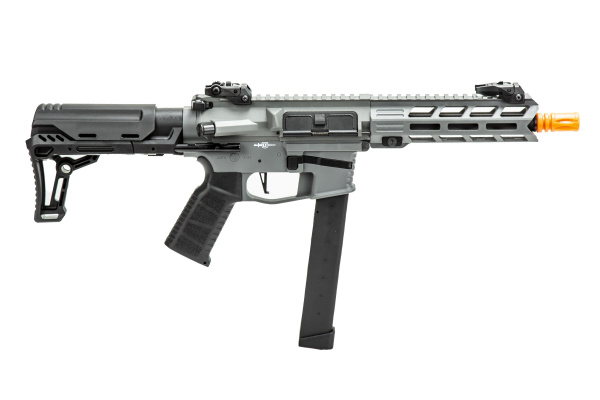 Lancer Tactical Gen 2 9mm Battle CQB Carbine Airsoft AEG (Grey)