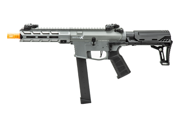 Lancer Tactical Gen 2 9mm Battle CQB Carbine Airsoft AEG (Grey)