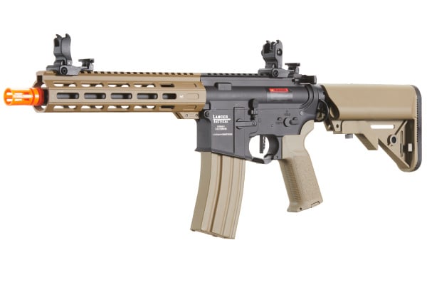 Lancer Tactical Viking 10" M-LOK Proline Series Full Metal M4 AEG Airsoft Rifle w/ Crane Stock & ETU (Two-Tone)