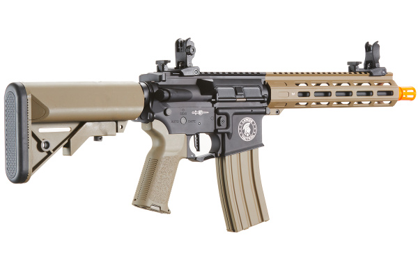 Lancer Tactical Viking 10" M-LOK Proline Series Full Metal M4 AEG Airsoft Rifle w/ Crane Stock & ETU (Two-Tone)