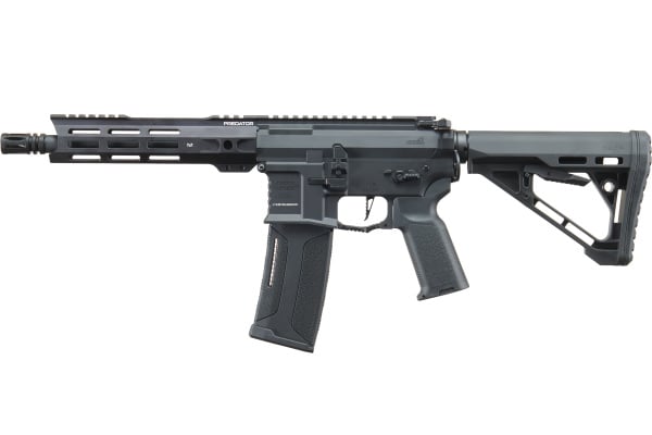 Lancer Tactical Gen 4 Predator 8" CQB AEG w/ Nebula II ETU (Black)