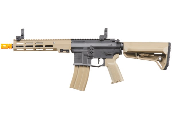 Lancer Tactical Gen 4 Stalker 10" Full Metal M4 AEG Airsoft Rifle (Black & Tan)