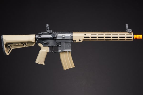 Lancer Tactical Gen 4 Stalker 13" Full Metal M4 AEG Airsoft Rifle (Black & Tan)