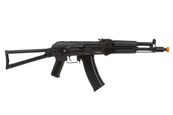 Lancer Tactical AKS-105 w/ Skeleton Stock AEG Airsoft Rifle ( Stamp Steel )