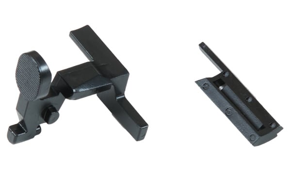 Lancer Tactical ADG MIM Steel Bolt Catch for TM MWS GBBR Gas Blowback Airsoft Rifles