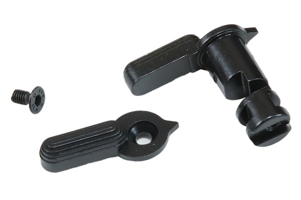 Lancer Tactical ADG MIM Steel Ambi Selector for TM MWS GBBR Gas Blowback Airsoft Rifles