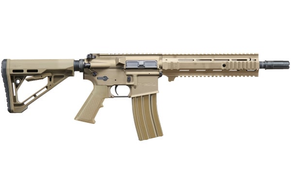 Type-A L119A2 MWS ADG GBBR Gas Blowback Airsoft Rifle by Lancer Tactical (Tan)
