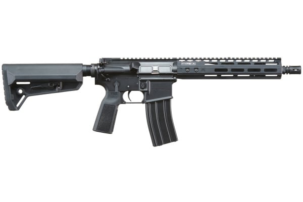 Type-A MK2 10" MWS ADG GBBR Gas Blowback Airsoft Rifle by Lancer Tactical (Black)