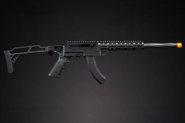 SEAL Airsoft KC02 Long Barrel Folding Stock Gas Blowback Rifle