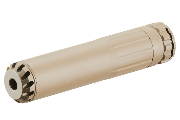 Mayo Gang MGC4 MK3 Full Metal QD Mock Suppressor w/ Flash Hider (Tan)