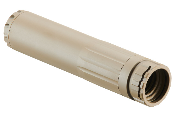 Mayo Gang MGC4 MK3 Full Metal QD Mock Suppressor w/ Flash Hider (Tan)