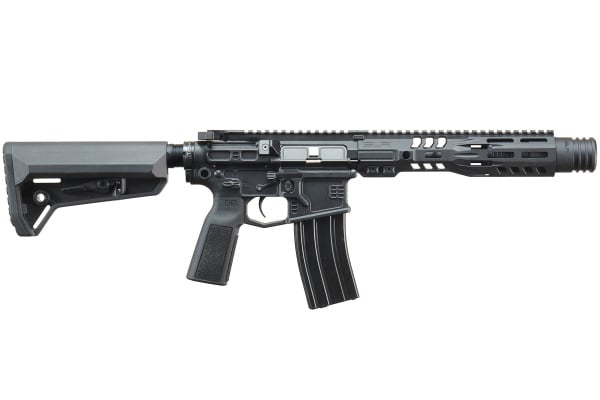 SLR Rifleworks B15 SD 9" MWS ADG GBBR Gas Blowback Airsoft Rifle (Black)