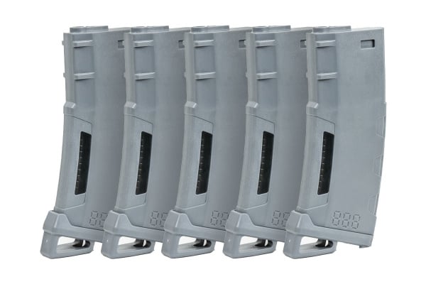Lancer Tactical High Speed 130 Round Magazine ( Gray / 5 Pack )