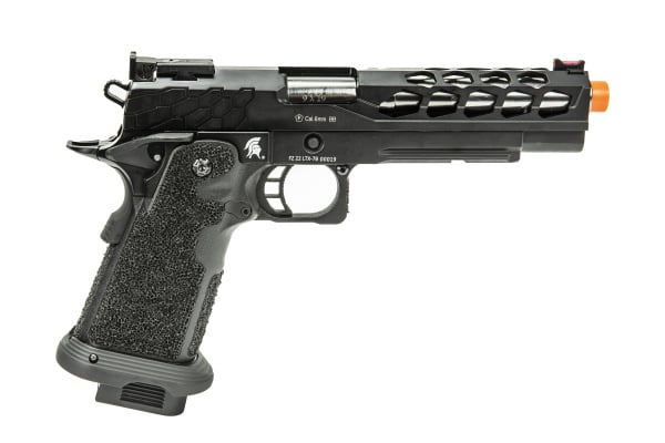 Lancer Tactical Stryk Hi-Capa 5.1 Gas Blowback Airsoft Pistol (Black)