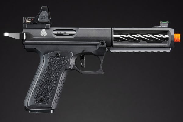 Tandemkross Cthulu GBB Airsoft Pistol w/ Red Dot Sight (Black)