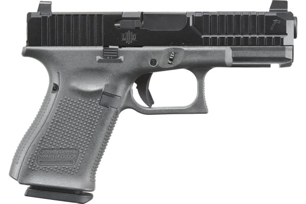 LWS X VEIL Tomahawk Glock 19 Gen5 GBB Custom Airsoft Pistol (Exclusive Tungsten Grey)