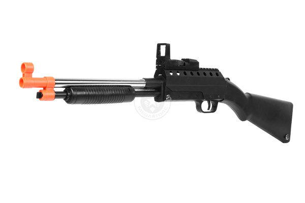 A&K Airsoft M290B Spring-Powered Pump Action Airsoft Shotgun