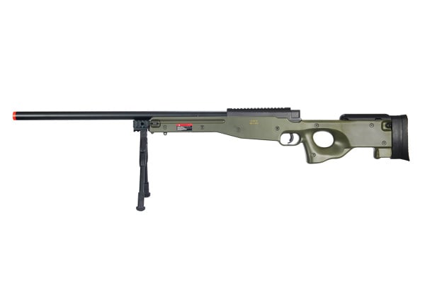 WELL L96 AWP Bolt Action Airsoft Rifle w/ Bipod ( OD Green )