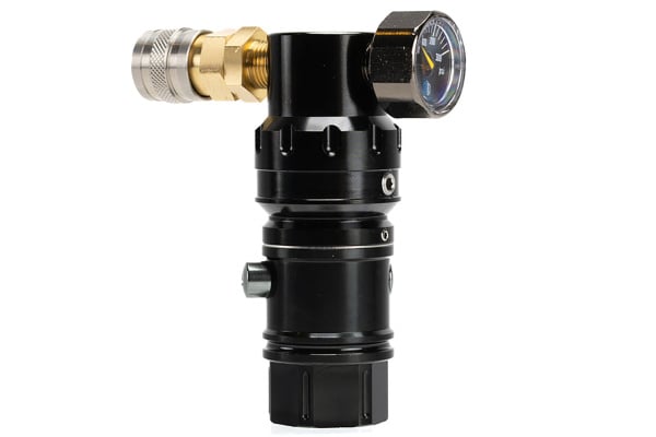 MechLabs FLO MAX HPA Regulator w/ On/Off Module (Black)