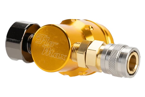 MechLabs FLO MAX HPA Regulator w/ On/Off Module (Gold)