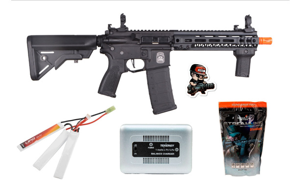 MAYO GANG MGC4 M4 FULL METAL W/ ETU AEG AIRSOFT GUN SKIRMISH COMBO