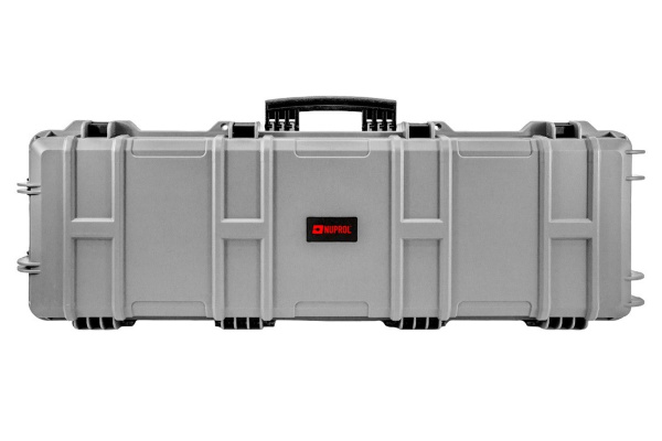 Nuprol 43" Premium Rifle Hard Case with Wave Foam (Gray)
