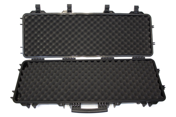 Nuprol 43" Premium Rifle Hard Case with Wave Foam (Gray)