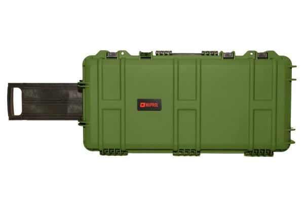 Nuprol 31.5" Premium Rifle Hard Case with Wave Foam (Green)
