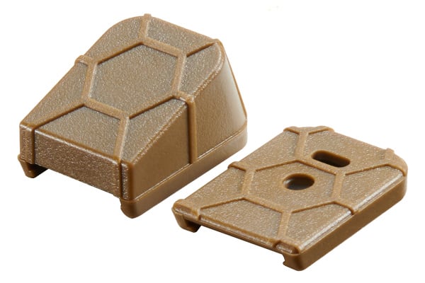 PH 50RD/35RD Magazine Base For Umarex Glock & G Series GBB Airsoft Pistols (Tan)