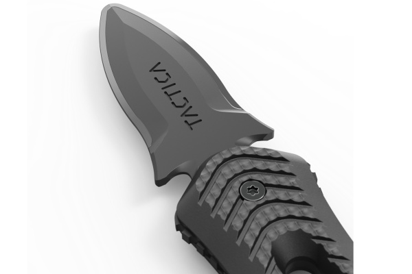 PTS Tactica K.220 Compact Airsoft Training Knife (Black)