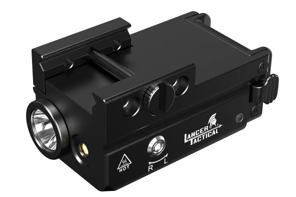 Lancer Tactical PL300 Tactical LED Pistol Light w/ Red Laser