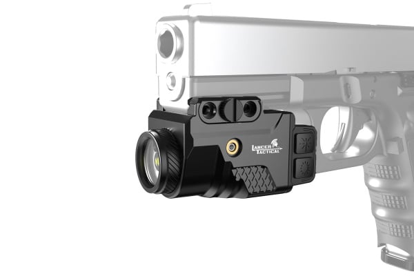 Lancer Tactical PL480 Tactical LED Pistol Light w/ Green Laser