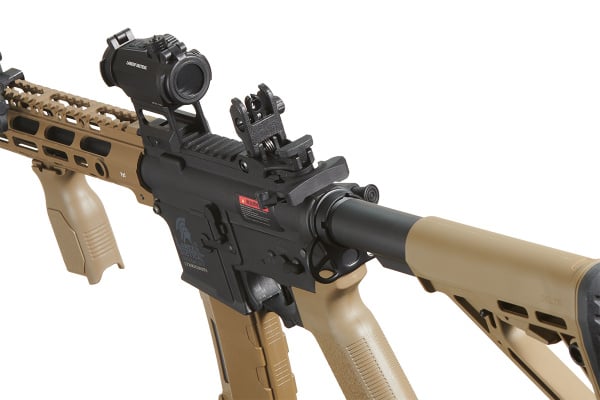 Lancer Tactical Gen 3 M-LOK 10" Airsoft M4 AEG with ETU Field Ready Combo (Two-Tone)