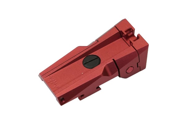 Dr. Black Aluminum Fiber Optic Rear Sight for TM Hi-CAPA 5.1 GBB Pistols (Red)