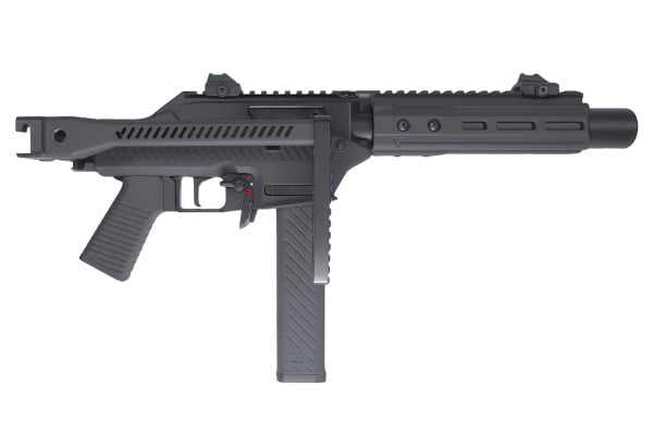 Vorsk VMP 2SD GBB Airsoft Rifle w/ Integrated Suppressor & Folding Stock (Black)