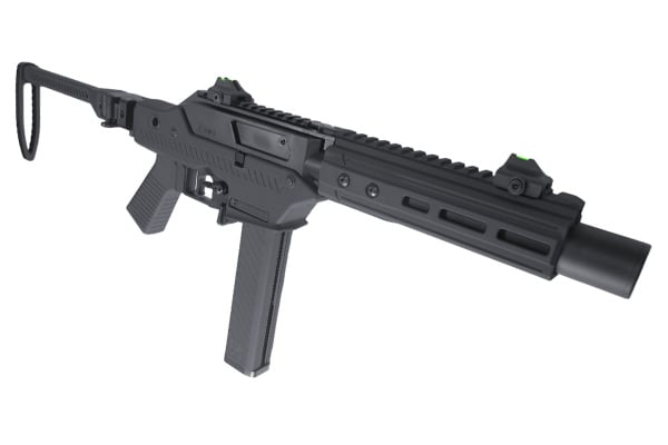 Vorsk VMP 2SD GBB Airsoft Rifle w/ Integrated Suppressor & Folding Stock (Black)
