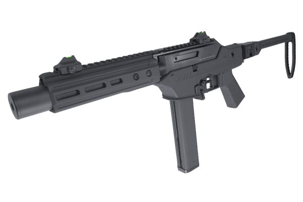 Vorsk VMP 2SD GBB Airsoft Rifle w/ Integrated Suppressor & Folding Stock (Black)