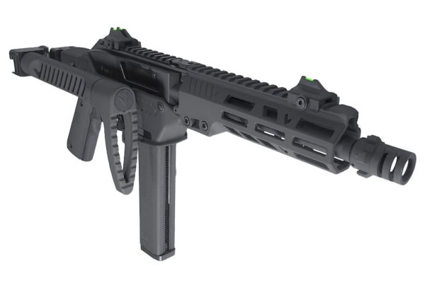 Vorsk VMP 2S GBB Airsoft Rifle w/ Folding Stock (Black)