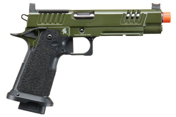 Zion Arms ZA11 MOD 1 Hi-Capa Full-Metal GBB Airsoft Pistol (OD Green)